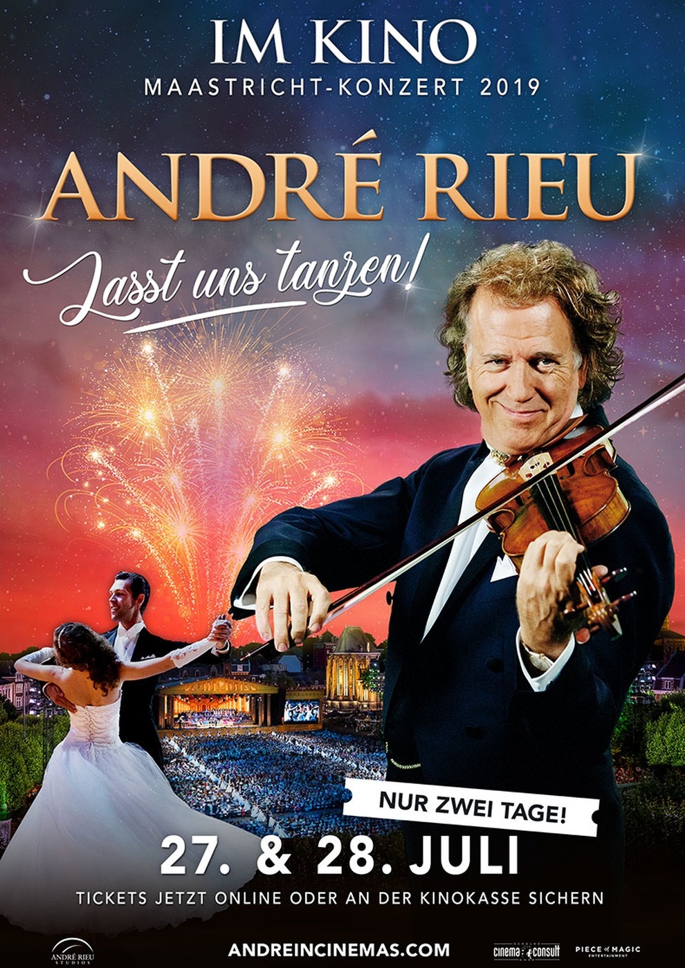 André Rieu - Maastricht-Konzert 2019: Lass uns tanzen! (Poster)