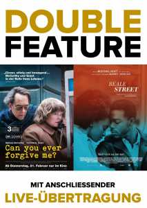 Double Feature: Can you ever forgive me + Beale Street (Poster)