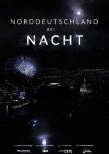 Norddeutschland bei Nacht (Poster)