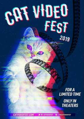 CatVideoFest 2019 (Poster)