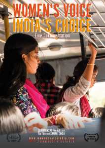 Women's Voice - India's Choice (Poster)