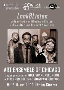 Doppelprogramm Art Ensemble of Chicago (Poster)