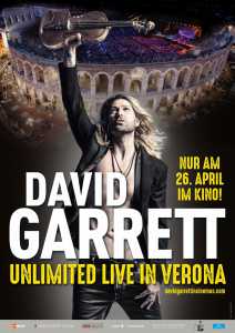 David Garrett: Unlimited - Live in Verona (Poster)