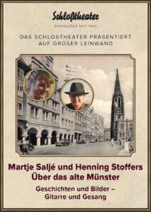 Über das alte Münster - Martje Saljé und Henning Stoffers: Geschichten und Bilder. Gitarre und Gesan (Poster)