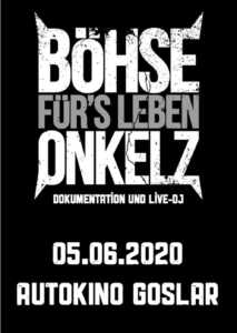 Böhse Onkelz: Böhse für's Leben - Dokumentation und Live-DJ (Poster)