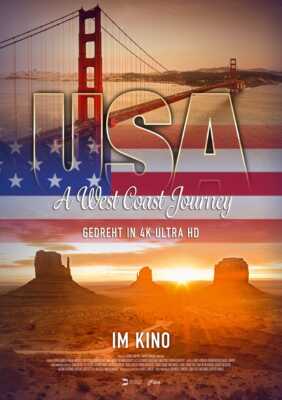 USA - A West Cost Journey (Poster)
