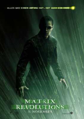 Matrix Revolutions (Poster)