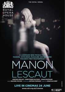 Royal Opera House: Manon Lescaut (Poster)