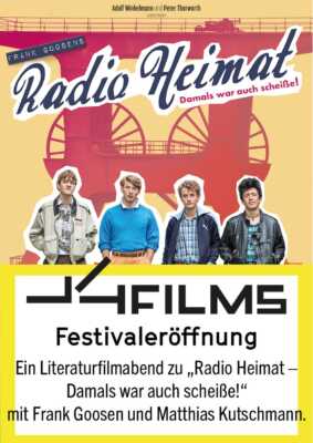 LITFILMS Festivaleröffnung: Mattek und Fränge zeigen einen Film (Poster)