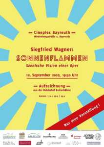 Siegfried Wagner: SONNENFLAMMEN (op. 8, 1912) (Poster)