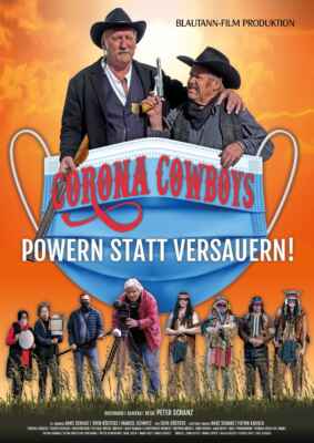 CORONA COWBOYS - Powern statt versauern! (Poster)