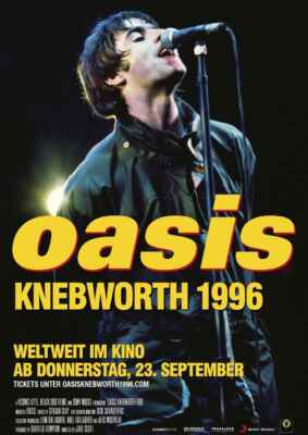OASIS Knebworth 1996 (Poster)