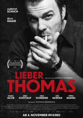 „Lieber Thomas“ mit Albrecht Schuch eröffnet die Filmkunstmesse Leipzig. Foto: Wild Bunch