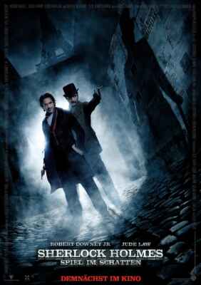Sherlock Holmes: Spiel im Schatten (Poster)