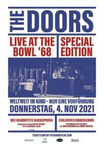 The Doors: Live at the Bowl '68 Sonderausgabe (Poster)