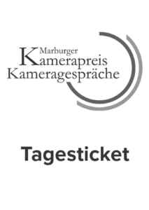 Tagesticket Marburger Kameragespräche (Poster)