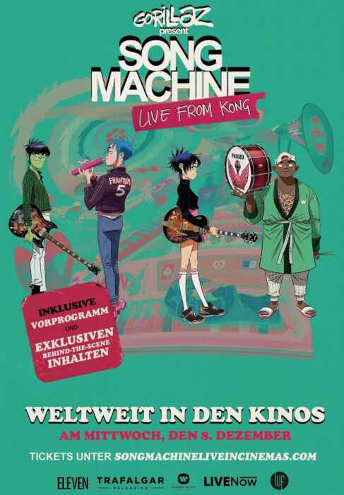 Gorillaz: Song Machine Live from Kong (Poster)