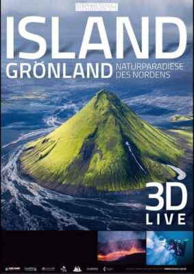 Island & Grönland - Naturparadiese des Nordens (Poster)
