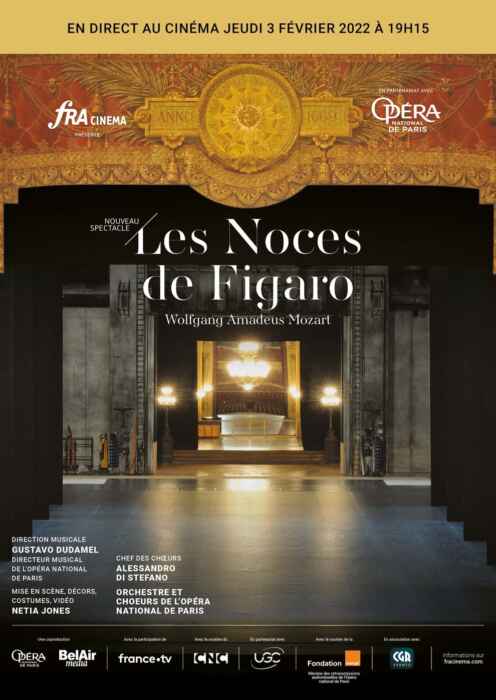 Opéra national de Paris 2021/22: Die Hochzeit des Figaro (live) (Poster)