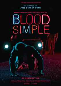 Blood Simple - Director's Cut (Poster)