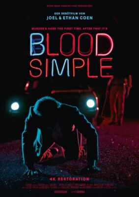 Blood Simple - Director's Cut (Poster)