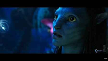 Zoe Saldana als Neytiri in „Avatar“