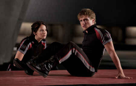 Die Tribute von Panem – The Hunger Games: Katniss und Peeta beim Training