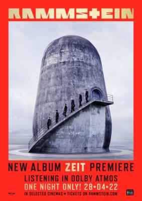 RAMMSTEIN Zeit - The Atmos Experience (Poster)