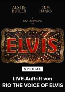 Elvis - inkl. Live-Konzert "RIO THE VOICE OF ELVIS" (Poster)