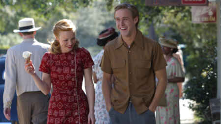 Rachel McAdams als Allie und Ryan Gosling als Noah in „Wie ein einziger Tag“