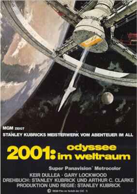 2001 - Odyssee im Weltraum (Poster)