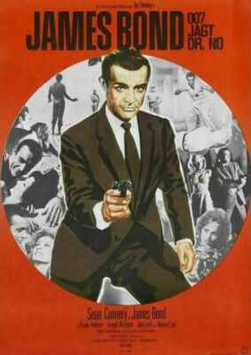 James Bond 007: 007 jagt Dr. No (Poster)