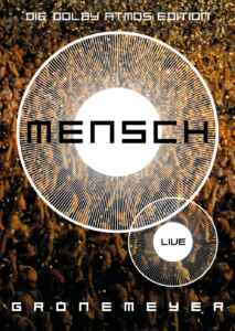 Herbert Grönemeyer - 20 Jahre "Mensch -Live" (Poster)