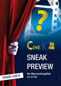 Sneak Preview Cine-K (Poster)