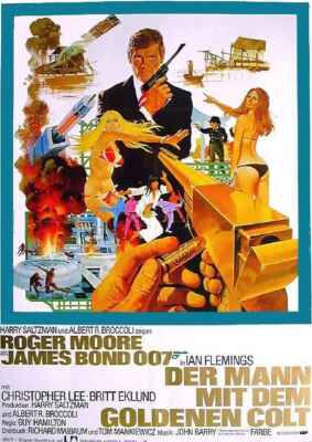 James Bond 007 - Der Mann mit dem goldenen Colt (Poster)