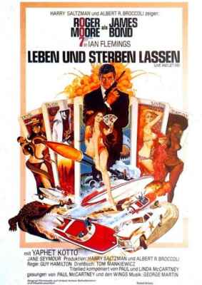 James Bond 007: Leben und sterben lassen (Poster)