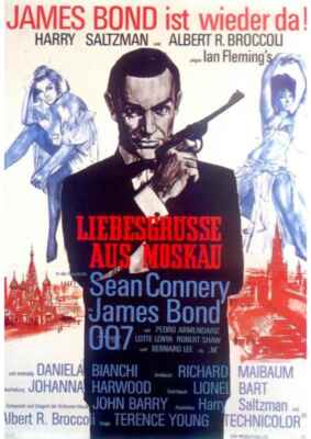 James Bond 007: Liebesgrüße aus Moskau (Poster)