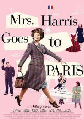Mrs. Harris und ein Kleid von Dior (Poster)
