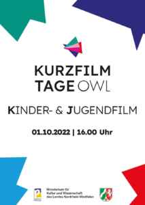 KURZFILMTAGE OWL: Kinder- und Jugendfilm (Poster)