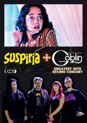 Suspiria & Goblin Greatest Hits Studio Concert (Poster)