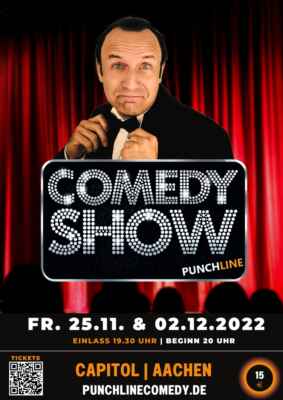 OPEN MIC-Comedy-Show PUNCHLINE (Poster)