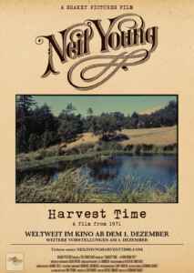 Neil Young:Harvest Time (1971) (Poster)