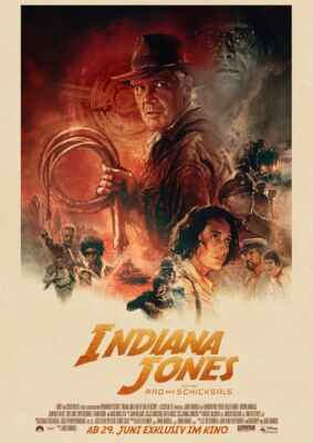Indiana Jones und das Rad des Schicksals (Poster)