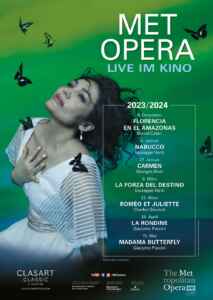 Met Opera 2023/24: Giacomo Puccini MADAMA BUTTERFLY (Poster)