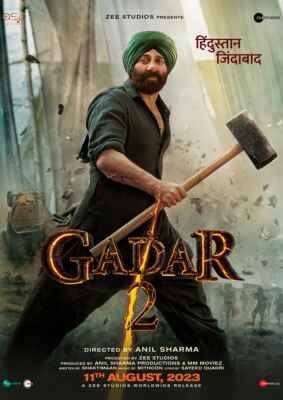 Gadar 2: The Katha Continues (2023) (Poster)