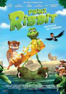 Prinz Ribbit - Ein Frosch auf Umwegen! 3D (2014) (Poster)