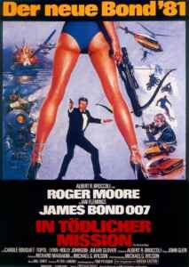 James Bond 007 - In tödlicher Mission (1981) (Poster)