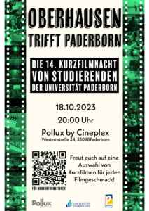 14. Kurzfilmnacht - Oberhausen trifft Paderborn (Poster)