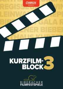 45. Biberacher Filmfestspiele Kurzfilmblock 3 (Poster)