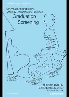 Abschlussfilme "Visual Anthropology, Media and Documentary Practices" (2023) (Poster)